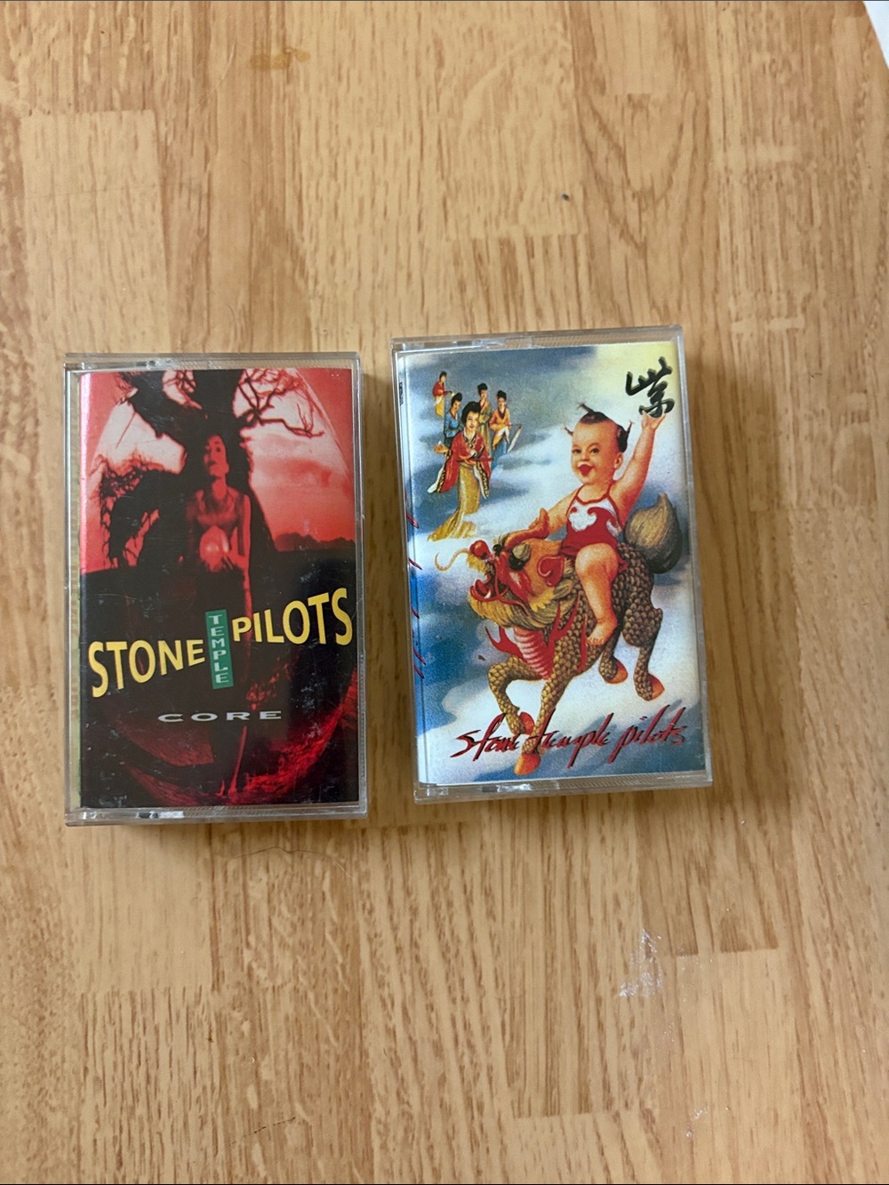 Stone Temple Pilot Cassettes Core and Purple